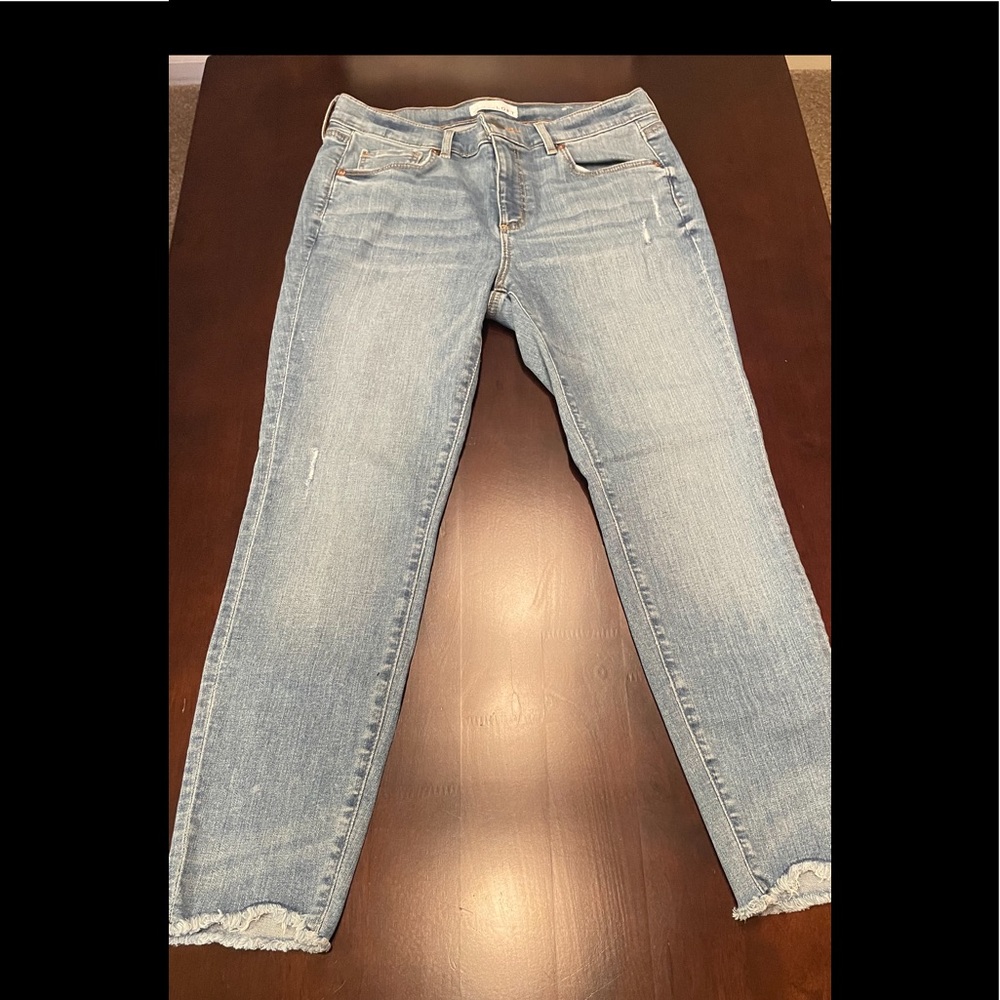 Loft Distressed Denim Jeans